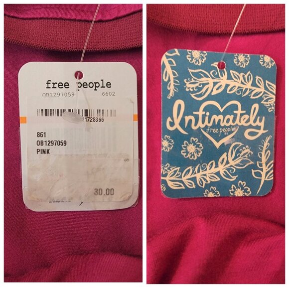 Free People Easy Does It Camisole, PINK, Size S, NWT - Picture 15 of 15